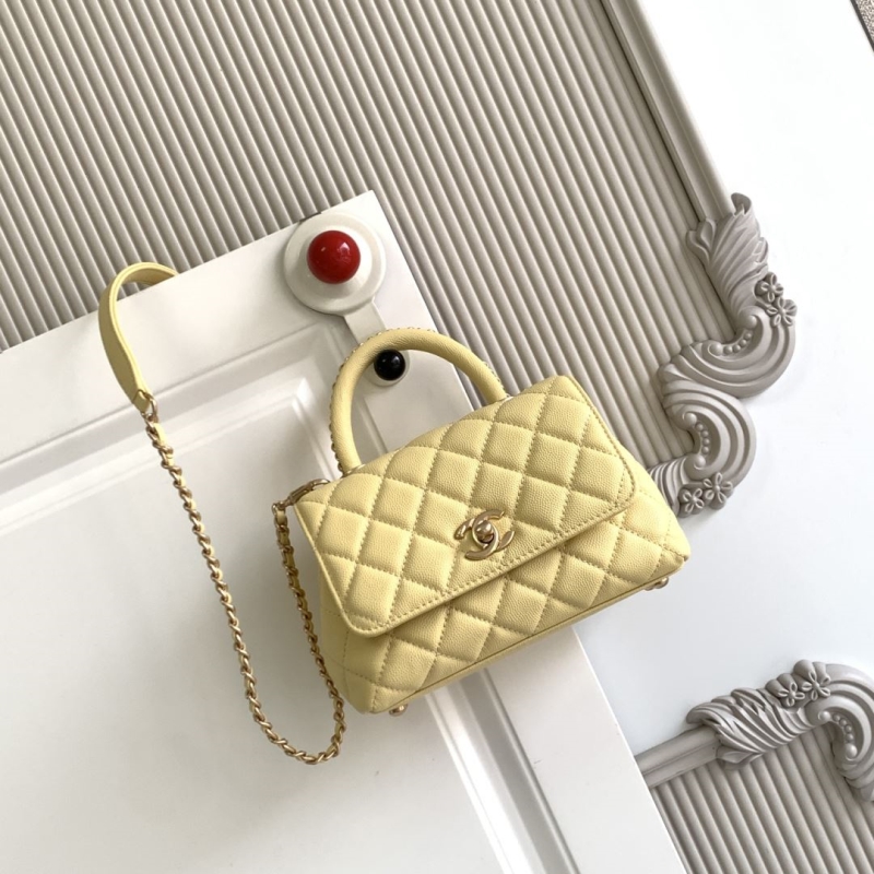 Ch**el top handle bags